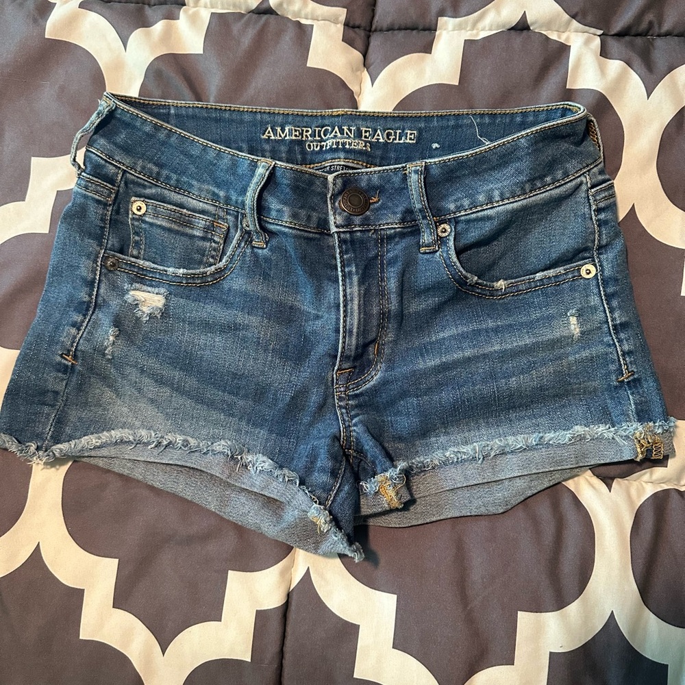 American Eagle cutoff shorts, size 4